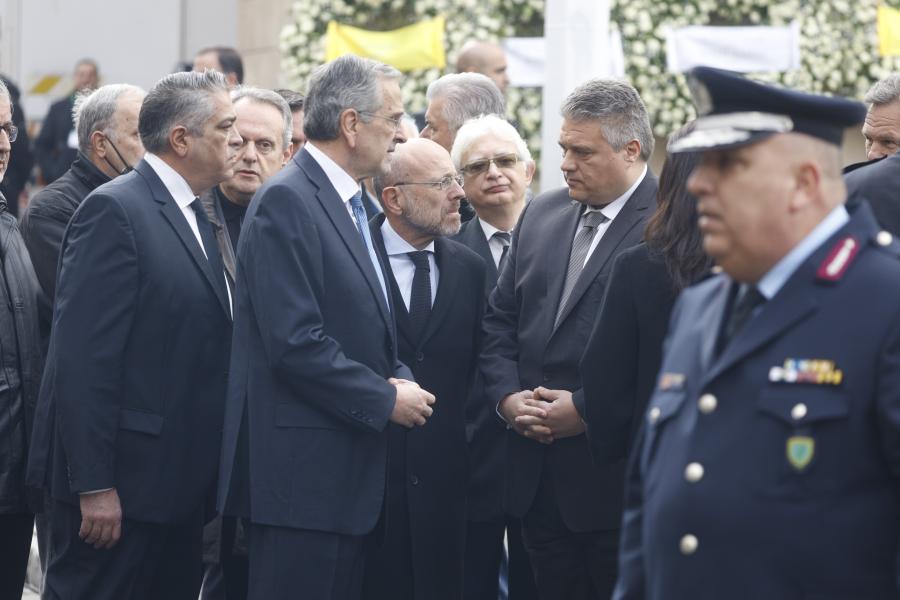 Αντώνης Σαμαράς κηδεία Κωνσταντίνος Γλύξμπουργκ