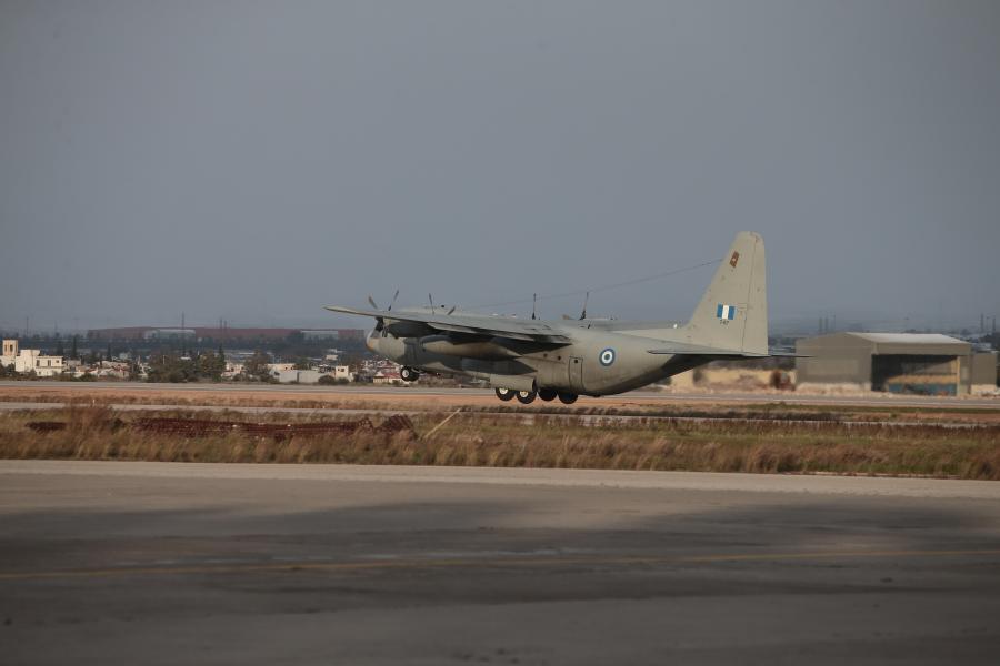 ΕΛΕΥΣΙΝΑ C-130 ΑΠΟΓΕΙΩΣΗ