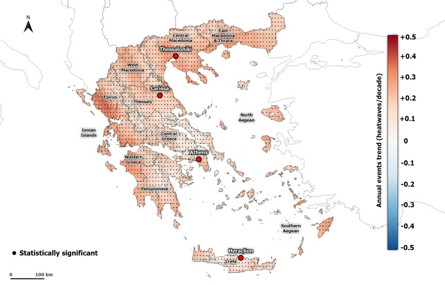 meteo καύσωνες