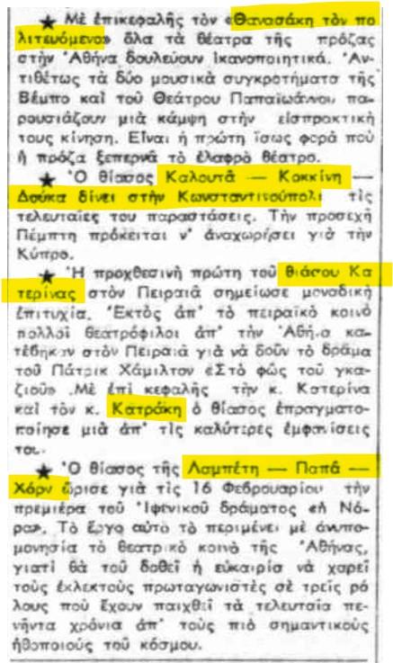 Παραστάσεις