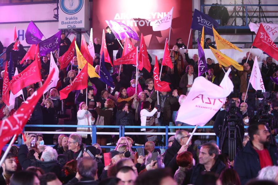 Κόσμος στην ομιλία του Αλέξη Τσίπρα