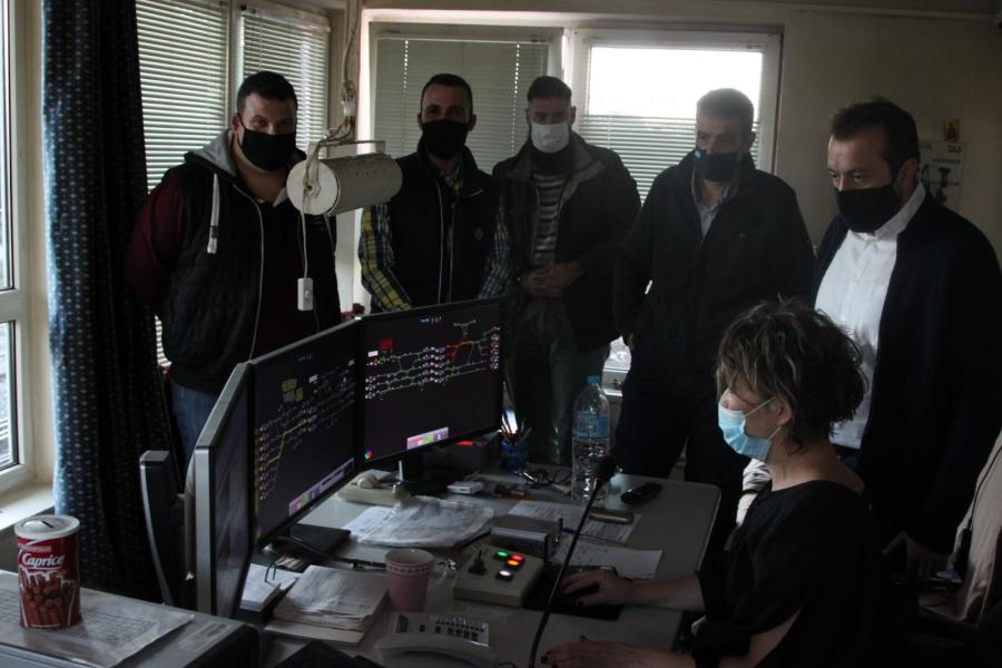 Οι Νίκος Παππάς και Χρήστος Γιαννούλης στον ΤΧ1