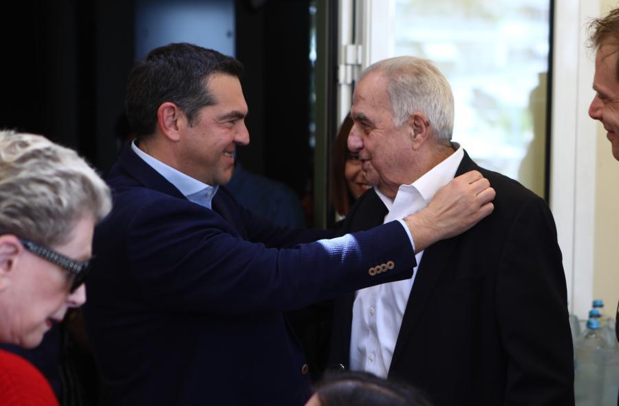 Αλέξης Τσίπρας και Αλέκος Φλαμπουράρης