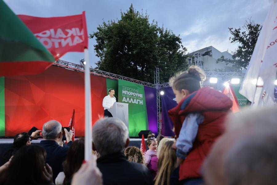 Ο Αλέξης Τσίπρας στο Αγρίνιο