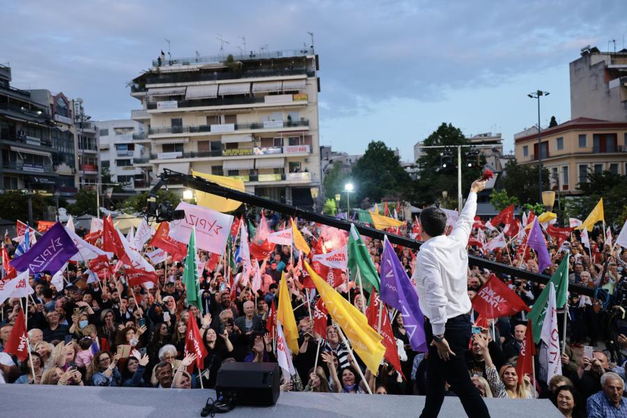 Ο Αλέξης Τσίπρας στο Αγρίνιο