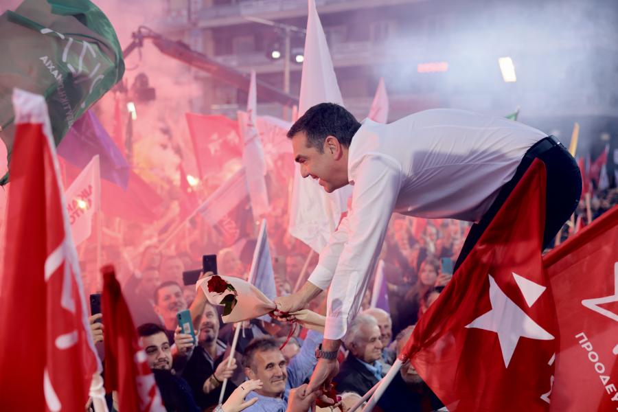 Ο Αλέξης Τσίπρας στο Αγρίνιο