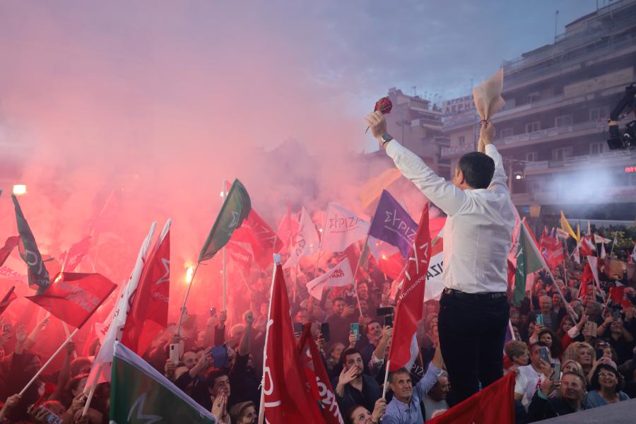 Ο Αλέξης Τσίπρας στο Αγρίνιο