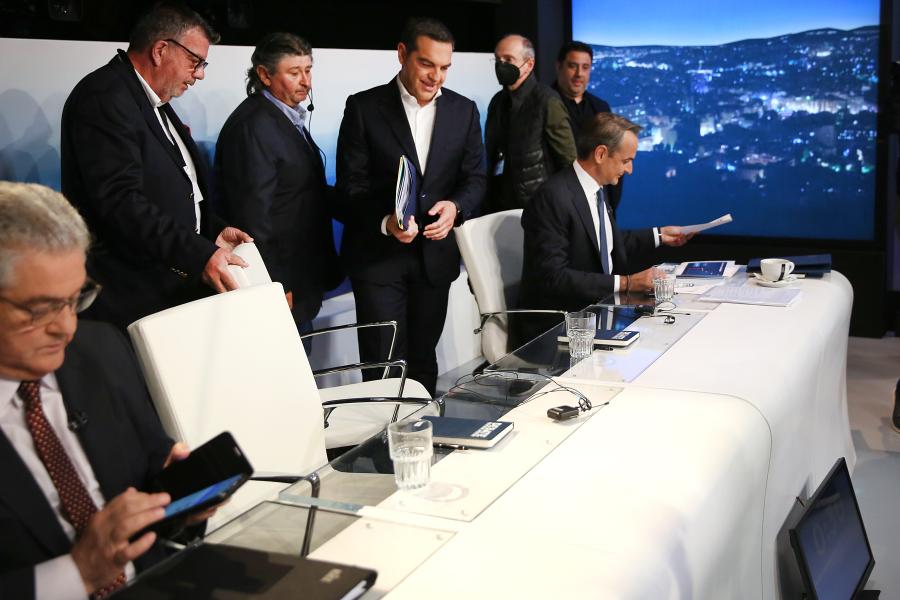 Ο Αλέξης Τσίπρας στο debate
