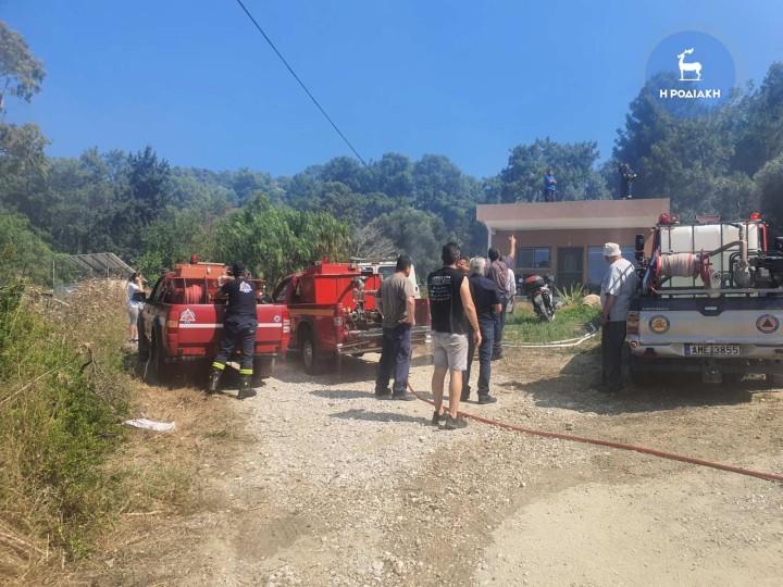 Πυροσβεστικά Ρόδος φωτιά