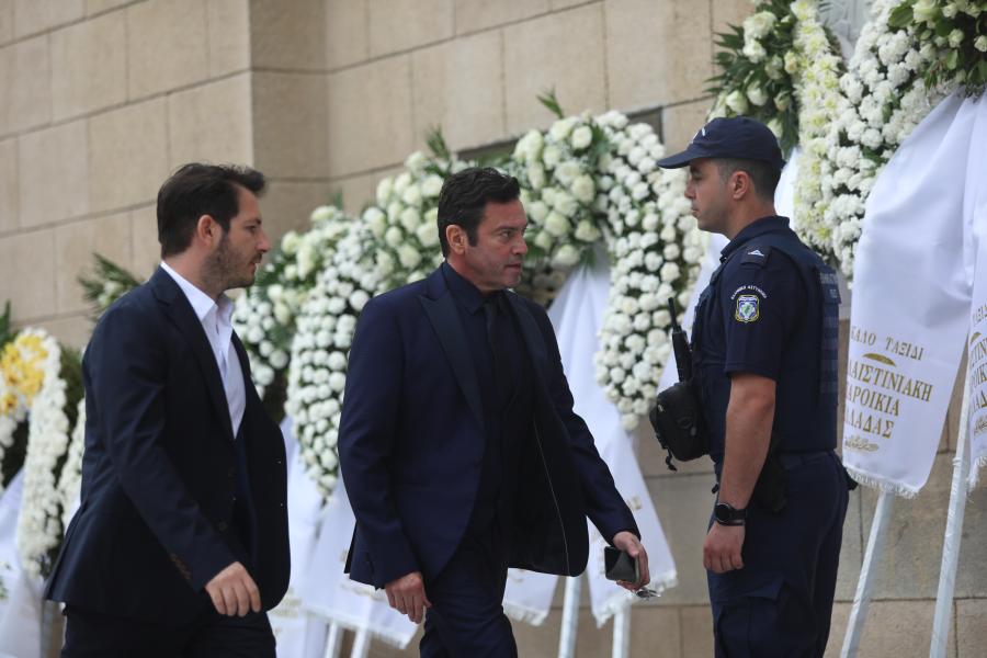 Κηδεία Γιάννη Μαρκόπουλου