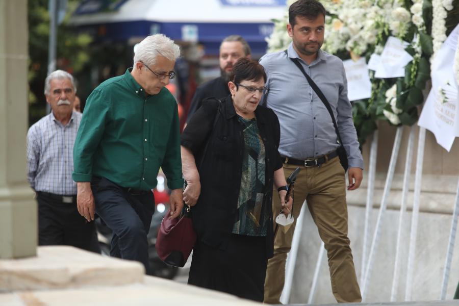 Κηδεία Γιάννη Μαρκόπουλου