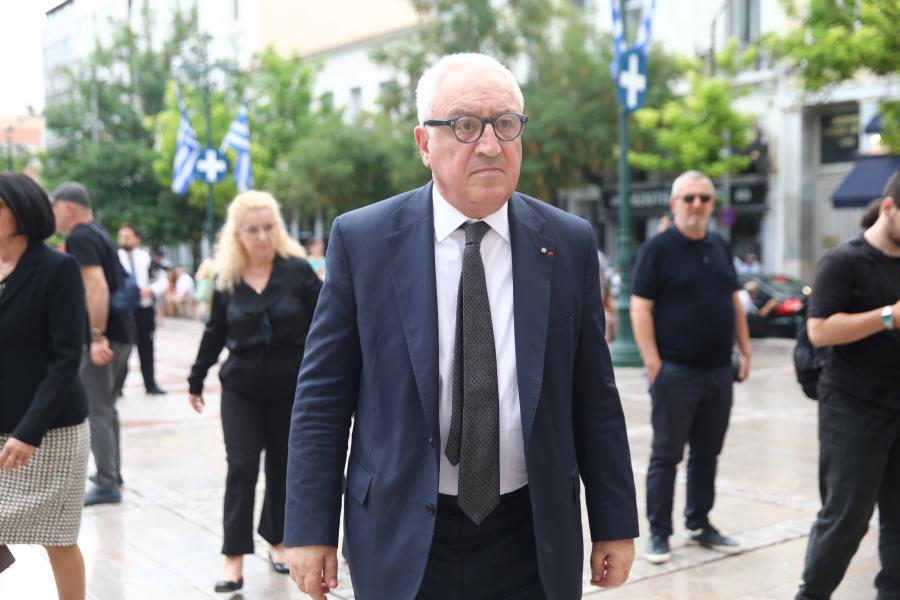 Κηδεία Γιάννη Μαρκόπουλου