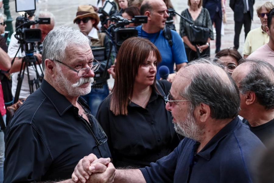 Κηδεία Γιάννη Μαρκόπουλου