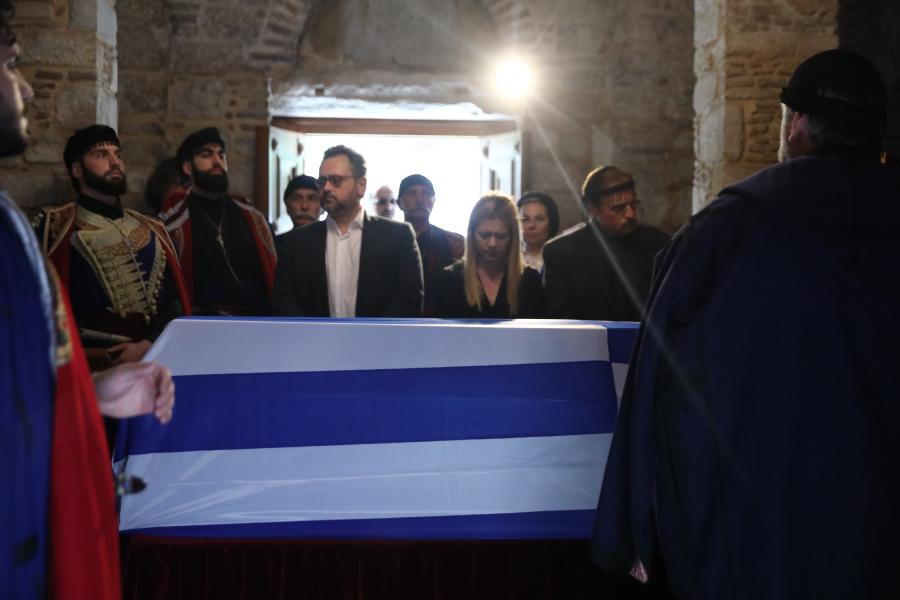 Κηδεία Γιάννη Μαρκόπουλου