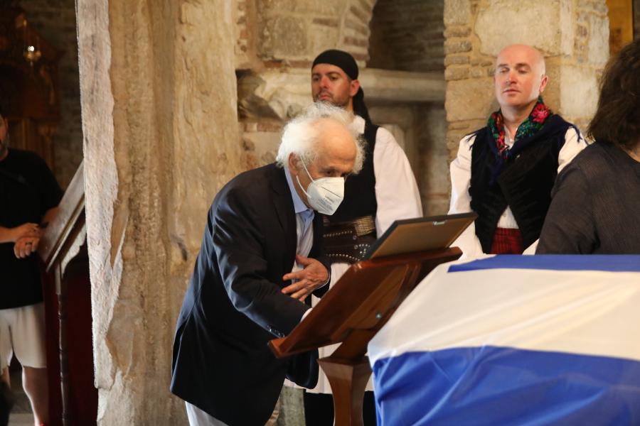 Κηδεία Γιάννη Μαρκόπουλου