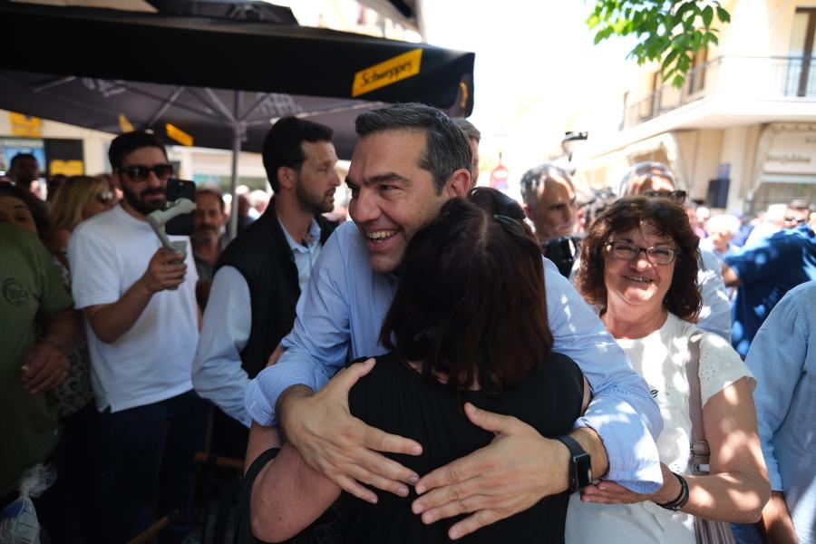 Ο Αλέξης Τσίπρας στα Χανιά