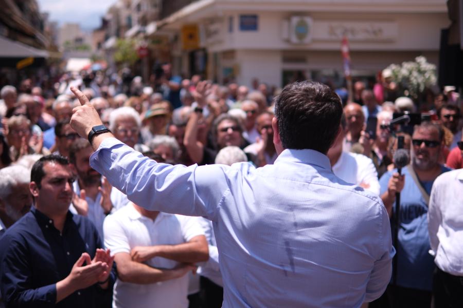 Ο Αλέξης Τσίπρας στα Χανιά