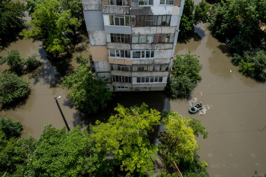 Πλημμύρες στην Ουκρανία