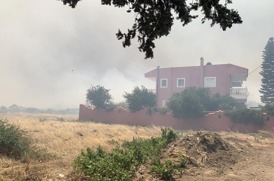 Φωτιά στη Ρόδο