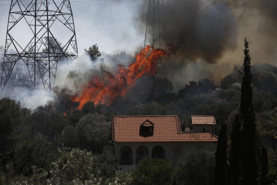 Φωτιά σε σπίτι Κουβαρά