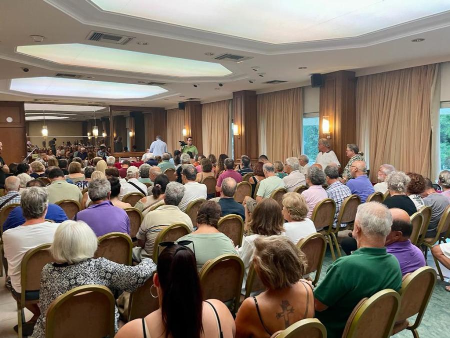 Εκδήλωση Τσακαλώτος Βόλος