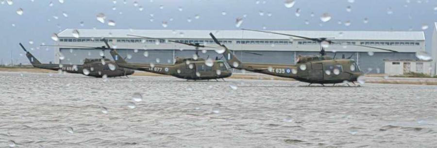 ελικόπτερο πλημμύρα