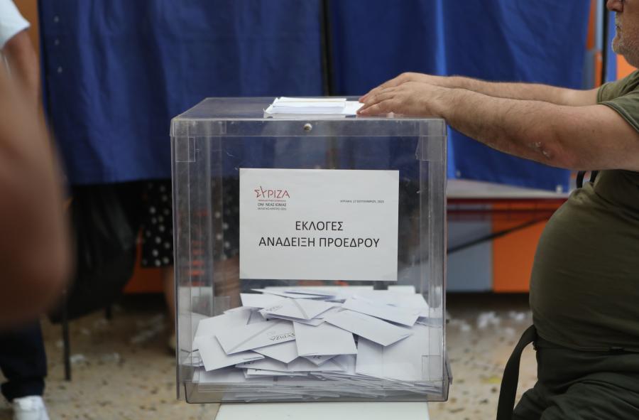 Η κάλπη για τις εκλογές του ΣΥΡΙΖΑ - ΠΣ