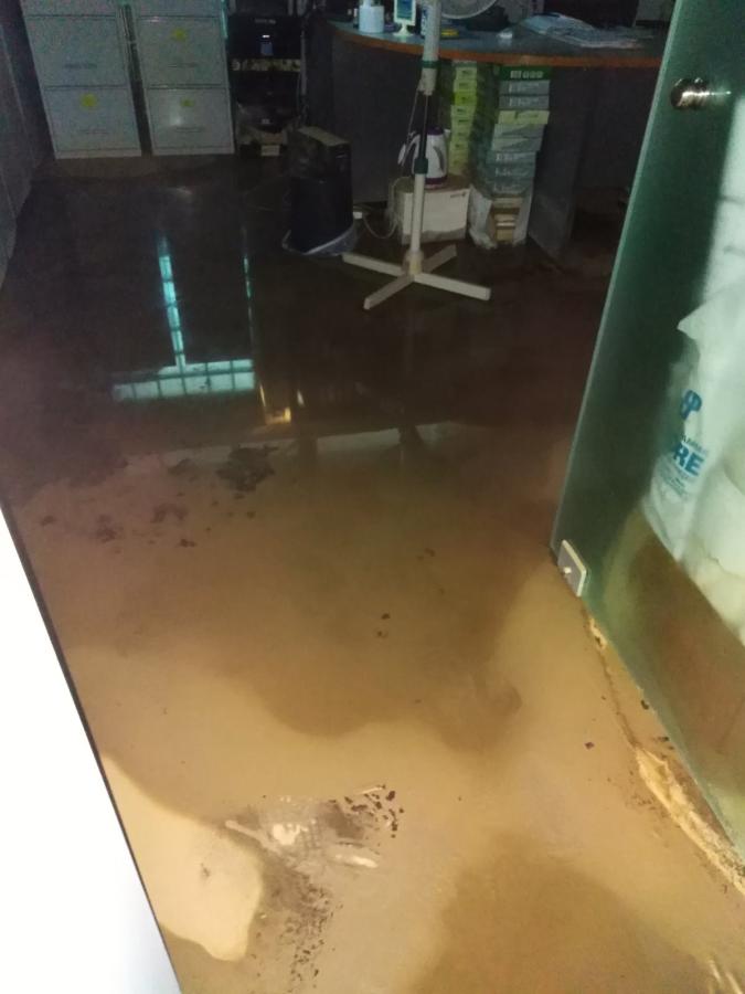 Πανεπιστήμιο Θεσσαλίας πλημμύρα