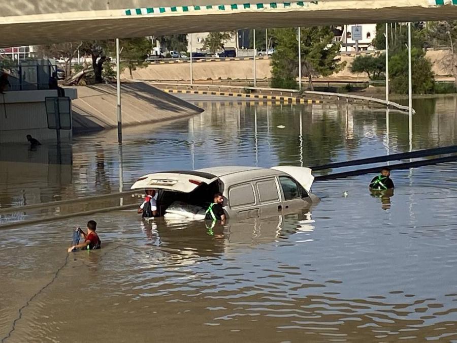 Λιβύη πλημμύρες