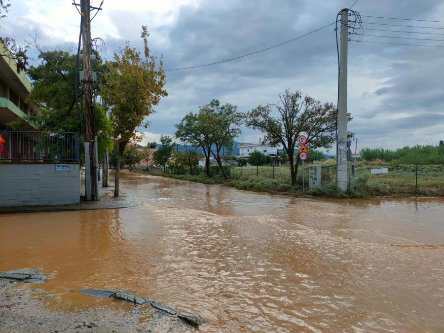 Βόλος πλημμύρα 