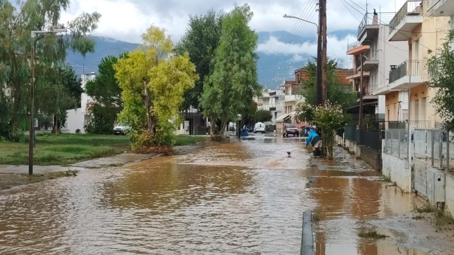 Βόλος πλημμύρα 