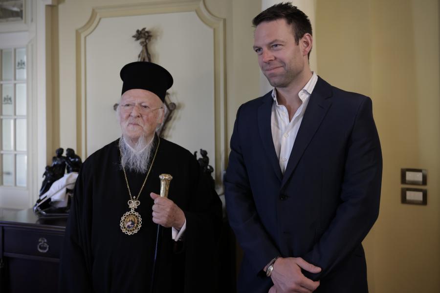 Συνάντηση Κασσελάκη - Βαρθολομαίου