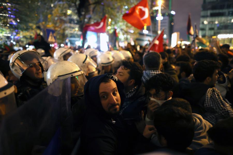 Διαμαρτυρία στην Τουρκία