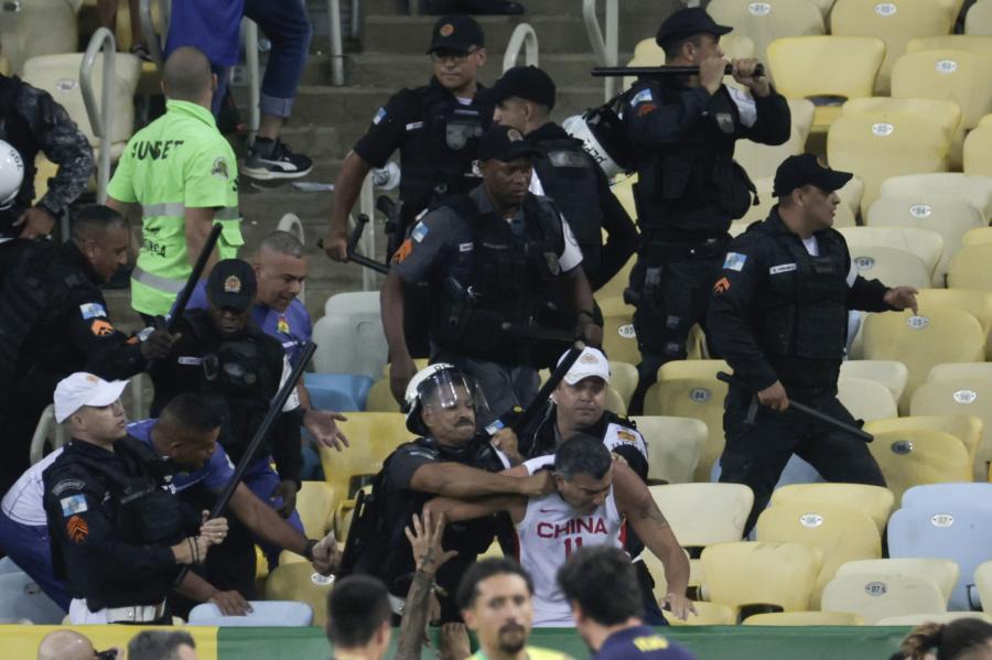 Βραζιλία γήπεδο Αργεντινή αστυνομία