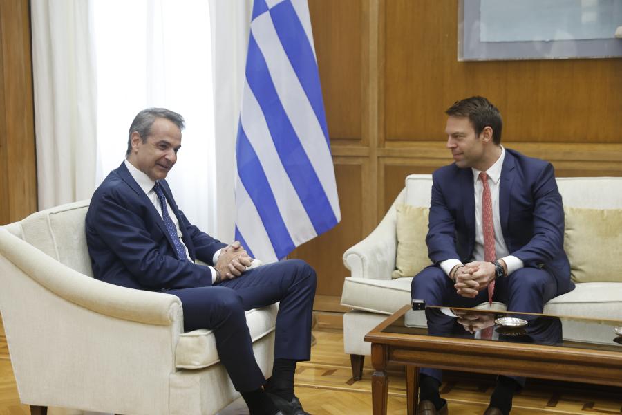 Στέφανος Κασσελάκης Κυριάκος Μητσοτάκης