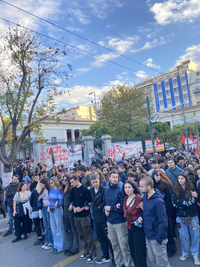 πορεία για θάνατο 17χρονου έξω από το Πολυτεχνείο