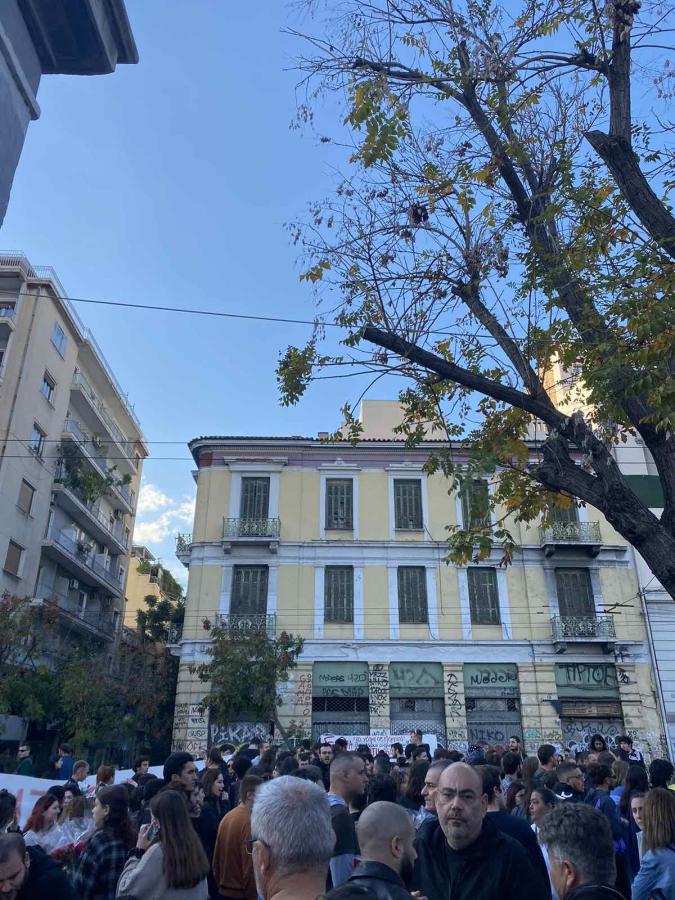 πορεία για θάνατο 17χρονου έξω από το Πολυτεχνείο