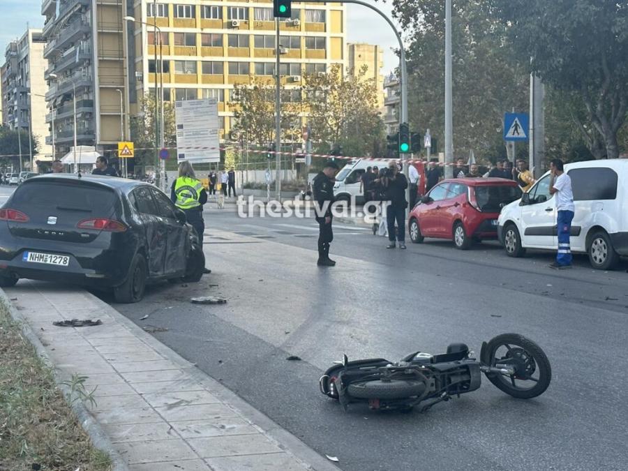 τροχαίο με μία νεκρή στη Θεσσαλονίκη
