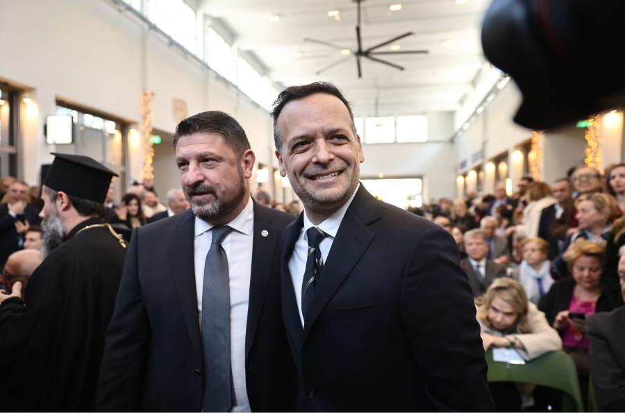 Χάρης Δούκας ορκωμοσία Νίκος Χαρδαλιάς