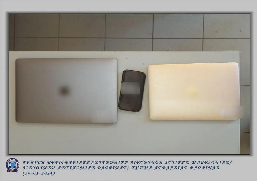 όπλα που βρέθηκαν στο σπίτι ζευγαριού στη Φλώρινα