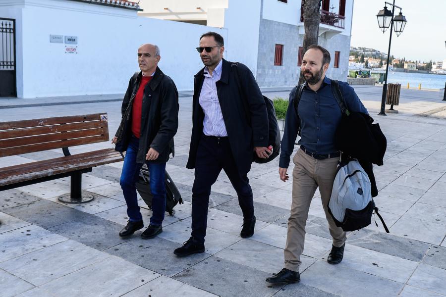 Βουλευτές του ΣΥΡΙΖΑ-ΠΣ στις Σπέτσες