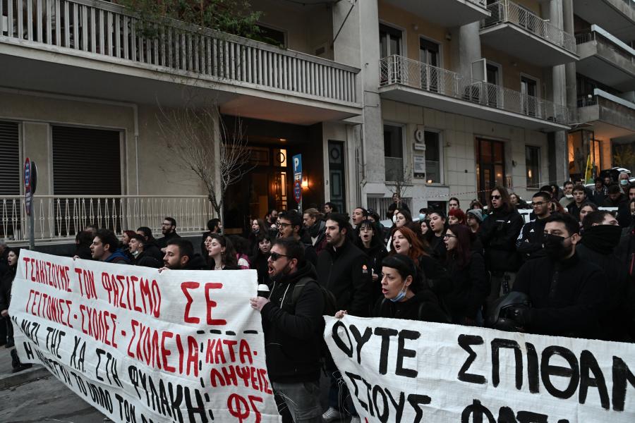 Αντιφασιστική πορεία 