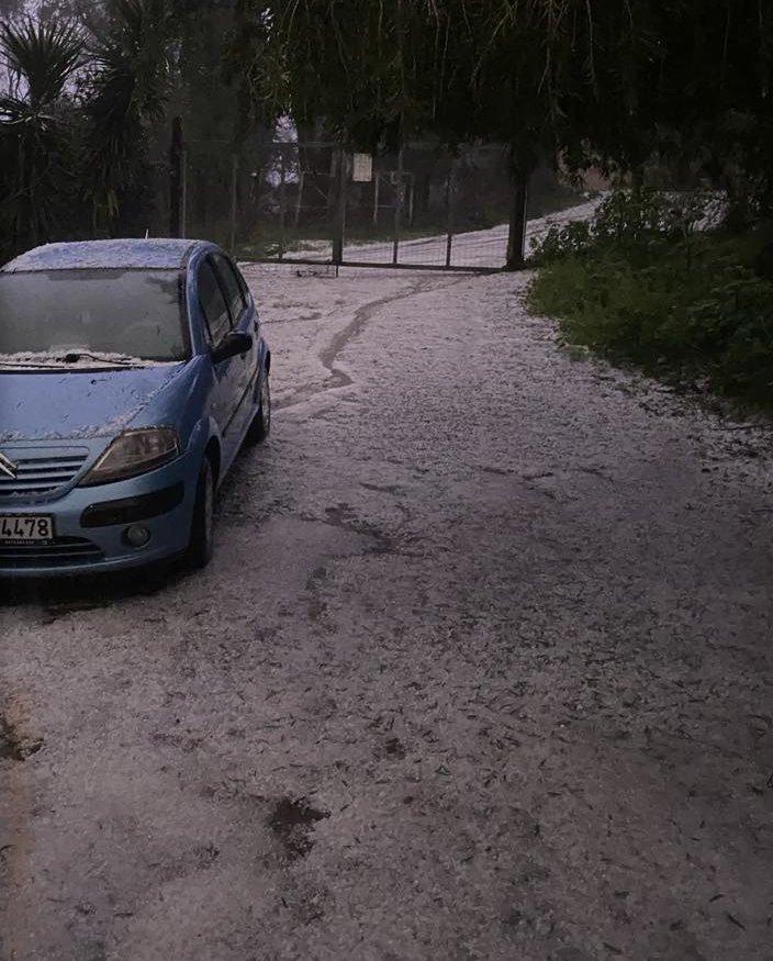Χαλάζι Κέρκυρα