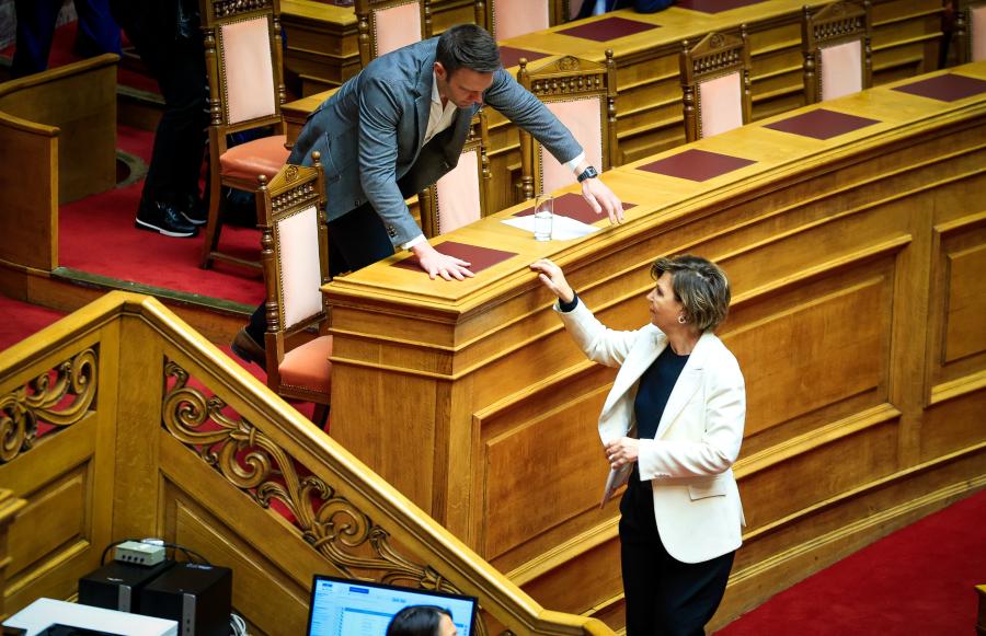 Στέφανος Κασσελάκης και Όλγα Γεροβασίλη