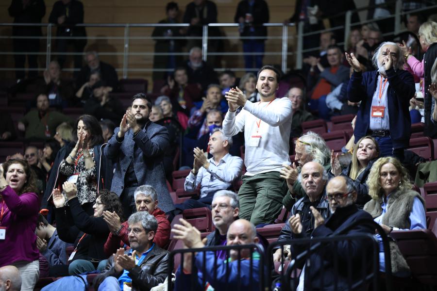 Κόσμος στο συνέδριο του ΣΥΡΙΖΑ
