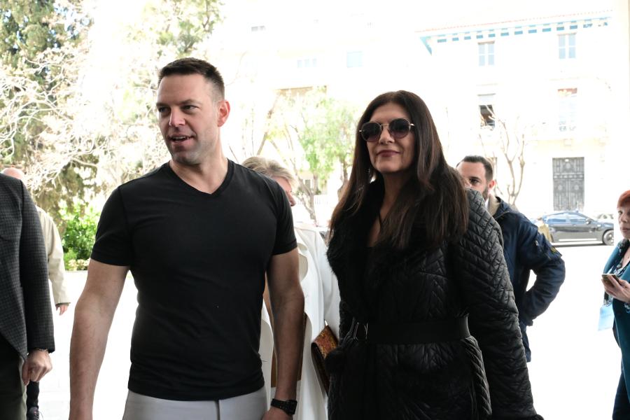 Ο Στέφανος Κασσελάκης και η Βούλα Κεχαγιά