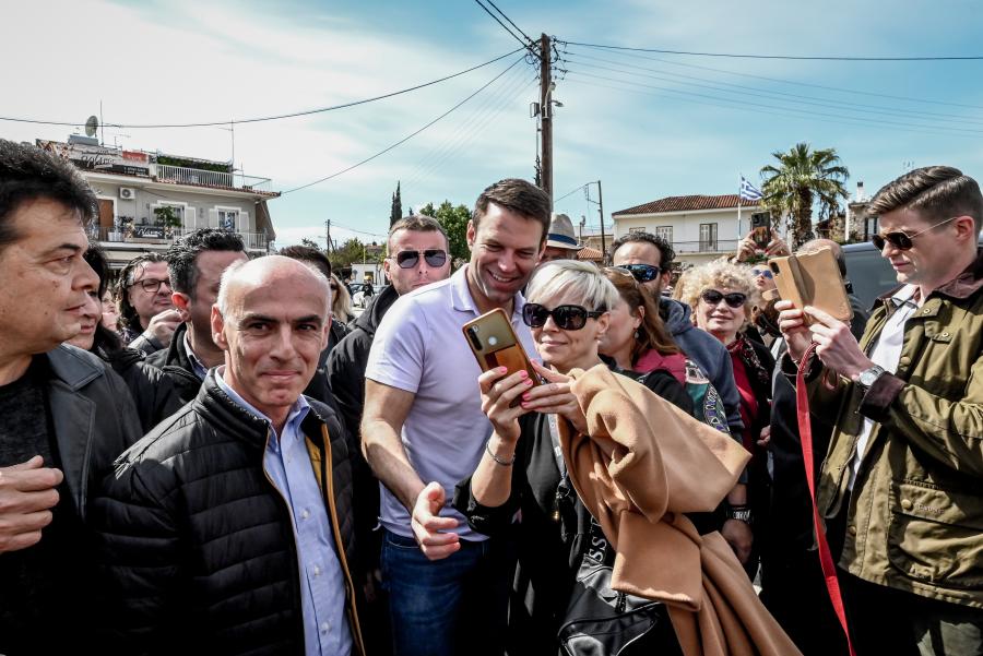 Ο Στέφανος Κασσελάκης στην Αργολίδα