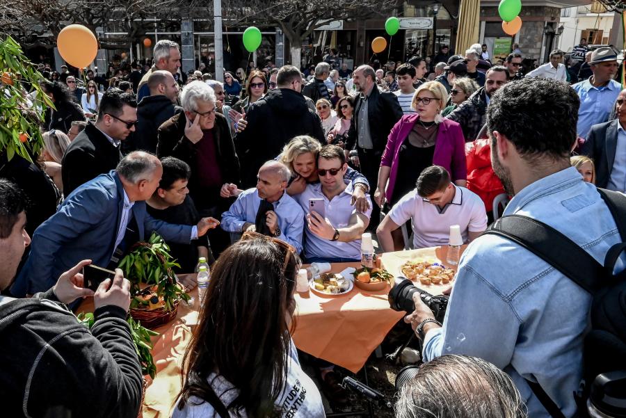 Ο Στέφανος Κασσελάκης στην Αργολίδα
