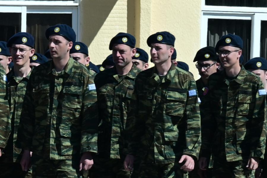 Ο Στέφανος Κασσελάκης στον στρατό