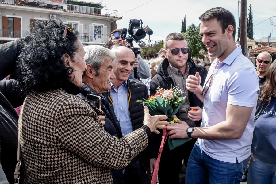 Ο Στέφανος Κασσελάκης στην Αργολίδα